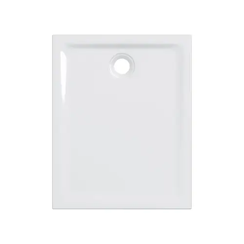 Receveur céramique 100x80 ultra-plat à poser/encastrer - RENOVA (Geberit)