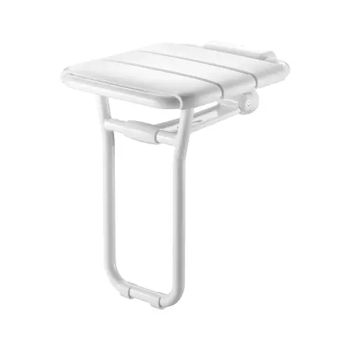 Siège de douche rabattable avec pied ALU – ECO (Delabie)