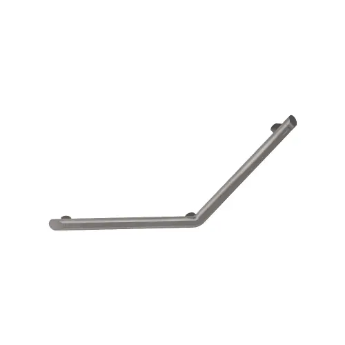 Barre à 135° Be-Line Ø35 400x400 3 pts fix. alu anthracite (Delabie)