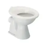 Cuvette 38x52,5cm porcelaine, sortie horizontale D102mm blanc - ESCULAPE (Porcher)