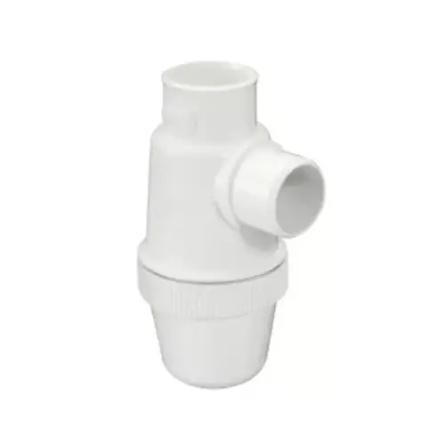 Siphon lavabo à coller Verticale D32 PVC-C Blanc – (Nicoll)