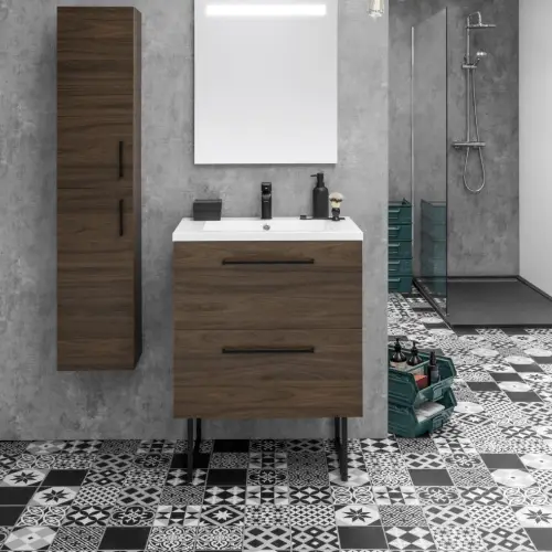 Meuble Alterna Concerto 70 cm avec 2 tiroirs Bois Clair - CONCERTO (Alterna)