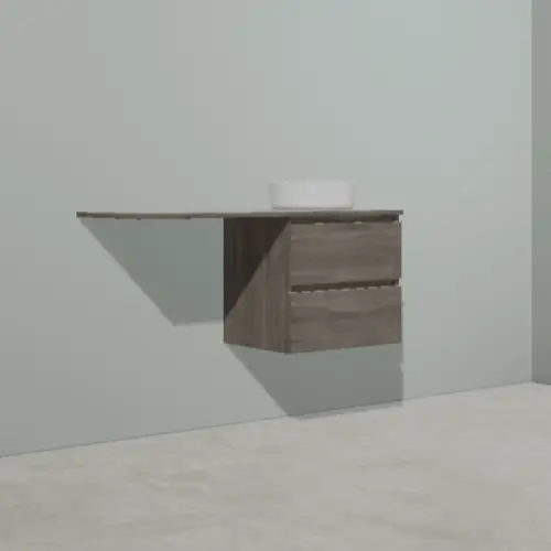 Plan de travail 125x60 chêne Chicago - BALTIC (RandalPro)