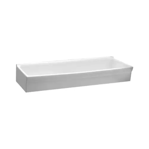 Lavabo DUO 100 x 37 céramique blanc – DUO (Jacob Delafon)
