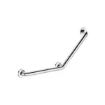 Barre de maintien coudée 135° Inox brillant, 400 x 400 mm Ø 25 – (Delabie)