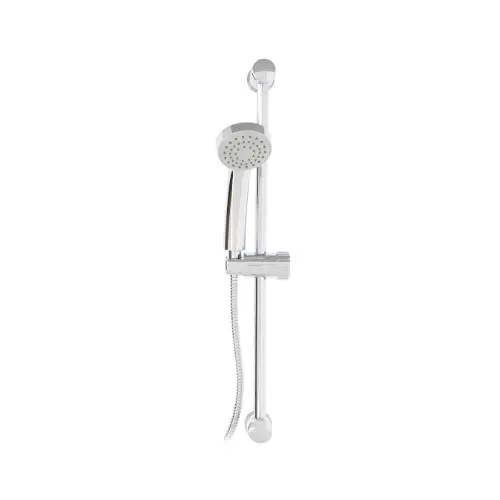Barre de douche chromée avec douchette 1 jet et flexible - UDEN (Thewa)