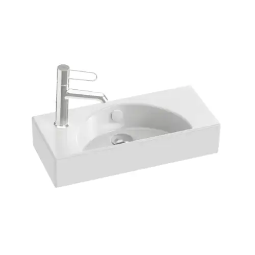 Lave-mains 50cm, trou à gauche - ODÉON RIVE GAUCHE (Jacob Delafon)