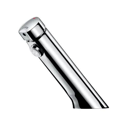 Robinet temporisé lavabo, EF Chromé – TEMPOSOFT 2 (Delabie)