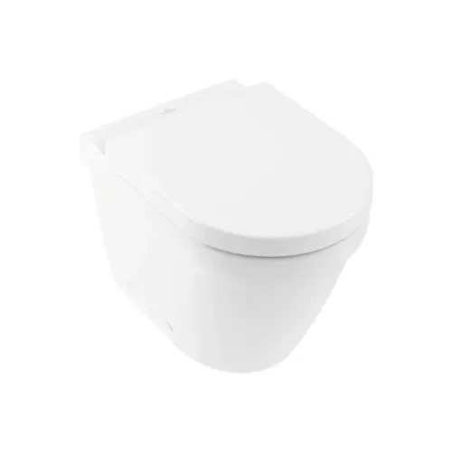 Cuvette WC sans bride, modèle sur pied, Blanc - ARCHITECTURA (Villeroy & Boch)