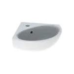 Lave-mains d'angle, Largeur 45.5cm, Profondeur 40cm, Blanc - BASTIA (Geberit)