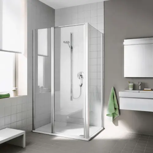 Paroi pivotante, CC1GL L90 2M, Argent poli v.clair - CADA XS (Roth)