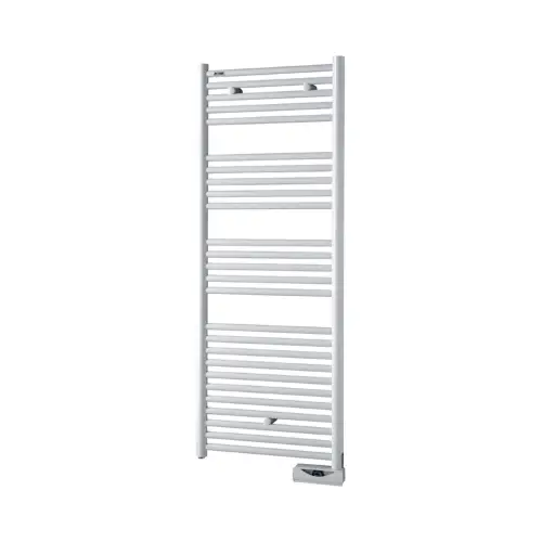 Sèche-serviette électrique, régulation Timerprog, Bluetooth, 300W, H996 mm, larg 400mm, Blanc RAL 9016 – ATOLL SPA (Acova)