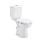 PACK WC PMR, Cuvette, Réservoir avec mécanisme ,Abattant Thermoplast, Charnières Inox - AVEIRO PMR (Sanindusa)