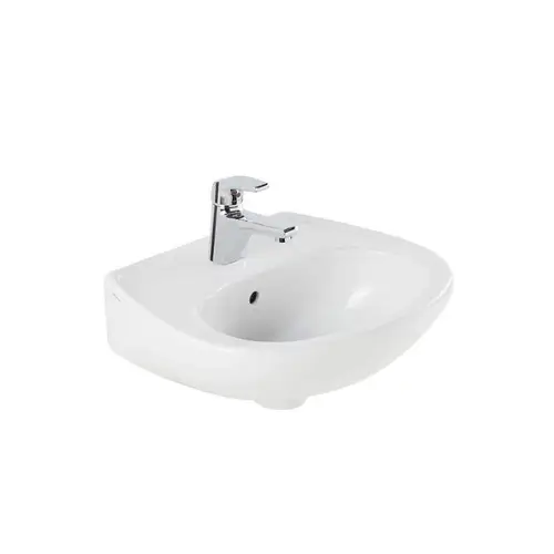 Lave Mains Droit, Céramique 45x38cm, blanc - MONDEGO (Sanindusa)