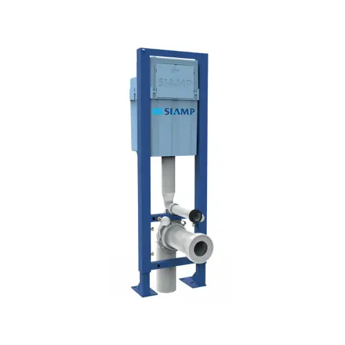 Bâti-support, évacuation coudée ou droite, pipe orientable, kit de liaison standard inclus - INGENIO (Siamp)