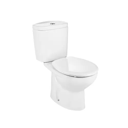Cuvette, réservoir complet alim latérale, abattant thermodur double laqué, charnières en acier inoxydable) – VICTORIA (Roca)