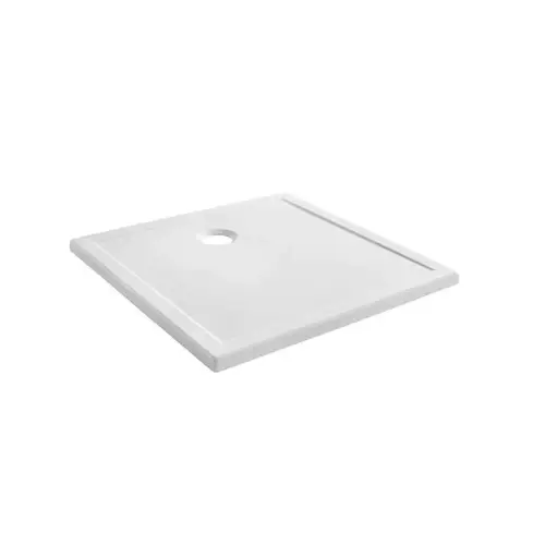 Receveur de douche, Céramique, 90x90cm à poser, ep 30mm, special PMR – STEP IN (Sanindusa)