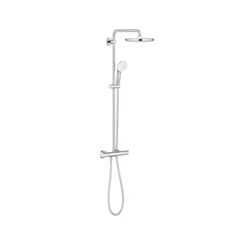 Colonne de douche 9,5l avec mitigeur thermostatique, Chromé – TEMPESTA SYSTEM 250 (Grohe)