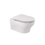 Pack WC Suspendue, Rimflush, Abattant Freins de Chute, Blanc - WINNER (Sanindusa)