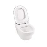 Pack WC Suspendue, Rimflush, Abattant Freins de Chute, Blanc - WINNER (Sanindusa) – Image 2