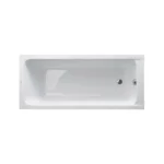 Baignoire acrylique, 1700x700mm, blanc, écoulement lateral – D-CODE (Duravit) – Image 2