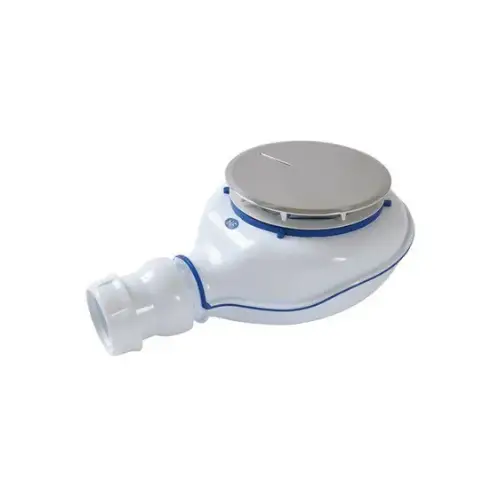 Bonde de douche, D90mm, TB21, Capot ABS chromé – TURBOFLOW 2 (Nicoll)